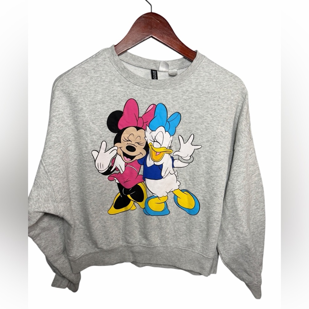 Disney Gray Sweatshirt - Picture 1 of 5